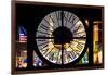 Giant Clock Window - View of the Las Vegas Strip VI-Philippe Hugonnard-Framed Photographic Print