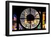 Giant Clock Window - View of the Las Vegas Strip VI-Philippe Hugonnard-Framed Photographic Print