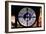 Giant Clock Window - View of the Las Vegas Strip VII-Philippe Hugonnard-Framed Photographic Print