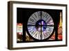 Giant Clock Window - View of the Las Vegas Strip VII-Philippe Hugonnard-Framed Premium Photographic Print