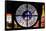 Giant Clock Window - View of the Las Vegas Strip VII-Philippe Hugonnard-Framed Stretched Canvas