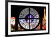 Giant Clock Window - View of the Las Vegas Strip VII-Philippe Hugonnard-Framed Photographic Print