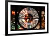 Giant Clock Window - View of the Las Vegas Strip-Philippe Hugonnard-Framed Photographic Print