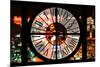 Giant Clock Window - View of the Las Vegas Strip-Philippe Hugonnard-Mounted Photographic Print