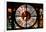 Giant Clock Window - View of the Las Vegas Strip-Philippe Hugonnard-Framed Photographic Print