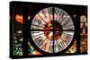 Giant Clock Window - View of the Las Vegas Strip-Philippe Hugonnard-Stretched Canvas