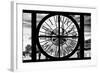 Giant Clock Window - View of the Notre Dame Cathedral - Paris III-Philippe Hugonnard-Framed Photographic Print