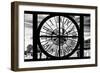 Giant Clock Window - View of the Notre Dame Cathedral - Paris III-Philippe Hugonnard-Framed Photographic Print