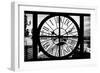 Giant Clock Window - View of the Pont Alexandre III in Paris-Philippe Hugonnard-Framed Photographic Print