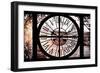 Giant Clock Window - View of the Pont des Arts in Paris-Philippe Hugonnard-Framed Photographic Print