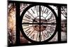 Giant Clock Window - View of the Pont des Arts in Paris-Philippe Hugonnard-Mounted Photographic Print