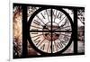 Giant Clock Window - View of the Pont des Arts in Paris-Philippe Hugonnard-Framed Photographic Print