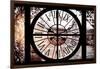 Giant Clock Window - View of the Pont des Arts in Paris-Philippe Hugonnard-Framed Photographic Print