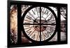 Giant Clock Window - View of the Pont des Arts in Paris-Philippe Hugonnard-Framed Photographic Print