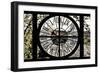 Giant Clock Window - View of the Pont des Arts - Paris-Philippe Hugonnard-Framed Photographic Print