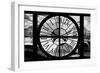 Giant Clock Window - View of the Pont Neuf in Paris II-Philippe Hugonnard-Framed Photographic Print