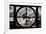 Giant Clock Window - View of the Pont Neuf in Paris-Philippe Hugonnard-Framed Photographic Print