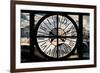 Giant Clock Window - View of the Pont Neuf in Paris-Philippe Hugonnard-Framed Photographic Print