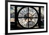 Giant Clock Window - View of the Pont Neuf in Paris-Philippe Hugonnard-Framed Photographic Print