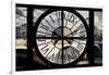 Giant Clock Window - View of the Pont Neuf in Paris-Philippe Hugonnard-Framed Photographic Print