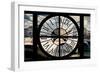 Giant Clock Window - View of the Pont Neuf in Paris-Philippe Hugonnard-Framed Photographic Print