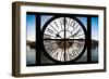 Giant Clock Window - View of the Port of Cape Town - South Africa-Philippe Hugonnard-Framed Photographic Print