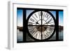 Giant Clock Window - View of the Port of Cape Town - South Africa-Philippe Hugonnard-Framed Photographic Print