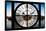 Giant Clock Window - View of the Port of Cape Town - South Africa-Philippe Hugonnard-Framed Stretched Canvas