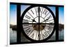 Giant Clock Window - View of the Port of Cape Town - South Africa-Philippe Hugonnard-Framed Photographic Print