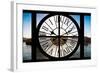 Giant Clock Window - View of the Port of Cape Town - South Africa-Philippe Hugonnard-Framed Photographic Print