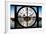 Giant Clock Window - View of the Port of Cape Town - South Africa-Philippe Hugonnard-Framed Photographic Print