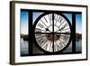 Giant Clock Window - View of the Port of Cape Town - South Africa-Philippe Hugonnard-Framed Photographic Print