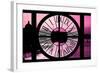 Giant Clock Window - View of the River Seine with Eiffel Tower at Sunset - Paris IV-Philippe Hugonnard-Framed Photographic Print