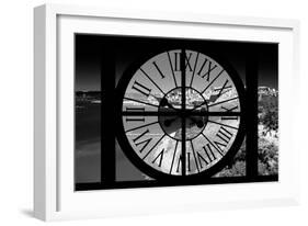 Giant Clock Window - View of the San Francisco Bay-Philippe Hugonnard-Framed Photographic Print