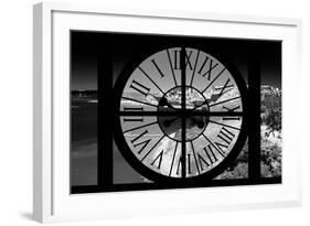 Giant Clock Window - View of the San Francisco Bay-Philippe Hugonnard-Framed Photographic Print