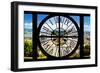 Giant Clock Window - View of the San Francisco City-Philippe Hugonnard-Framed Photographic Print