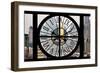 Giant Clock Window - View of the skyscrapers of Shanghai - China-Philippe Hugonnard-Framed Photographic Print