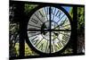 Giant Clock Window - View of the Streets of San Francisco-Philippe Hugonnard-Mounted Photographic Print