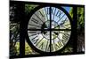 Giant Clock Window - View of the Streets of San Francisco-Philippe Hugonnard-Mounted Photographic Print