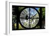 Giant Clock Window - View of the Streets of San Francisco-Philippe Hugonnard-Framed Photographic Print