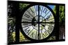 Giant Clock Window - View of the Streets of San Francisco-Philippe Hugonnard-Mounted Photographic Print