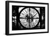 Giant Clock Window - View on Central Park West - San Remo II-Philippe Hugonnard-Framed Photographic Print