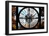 Giant Clock Window - View on Central Park West - San Remo III-Philippe Hugonnard-Framed Photographic Print