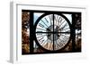 Giant Clock Window - View on Central Park West - San Remo III-Philippe Hugonnard-Framed Photographic Print