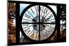 Giant Clock Window - View on Central Park West - San Remo III-Philippe Hugonnard-Mounted Photographic Print