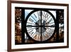 Giant Clock Window - View on Central Park West - San Remo III-Philippe Hugonnard-Framed Photographic Print