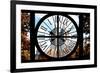 Giant Clock Window - View on Central Park West - San Remo III-Philippe Hugonnard-Framed Photographic Print