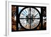 Giant Clock Window - View on Central Park West - San Remo III-Philippe Hugonnard-Framed Photographic Print