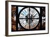 Giant Clock Window - View on Central Park West - San Remo III-Philippe Hugonnard-Framed Photographic Print