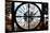 Giant Clock Window - View on Central Park West - San Remo III-Philippe Hugonnard-Stretched Canvas